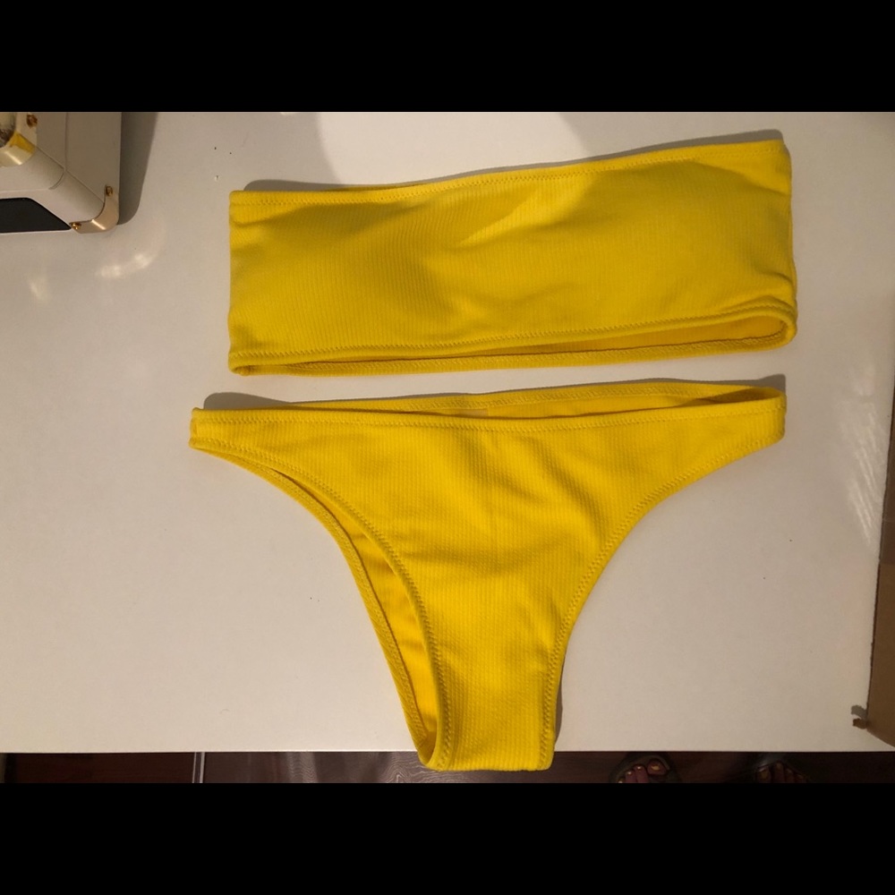 Yellow Swimsuit